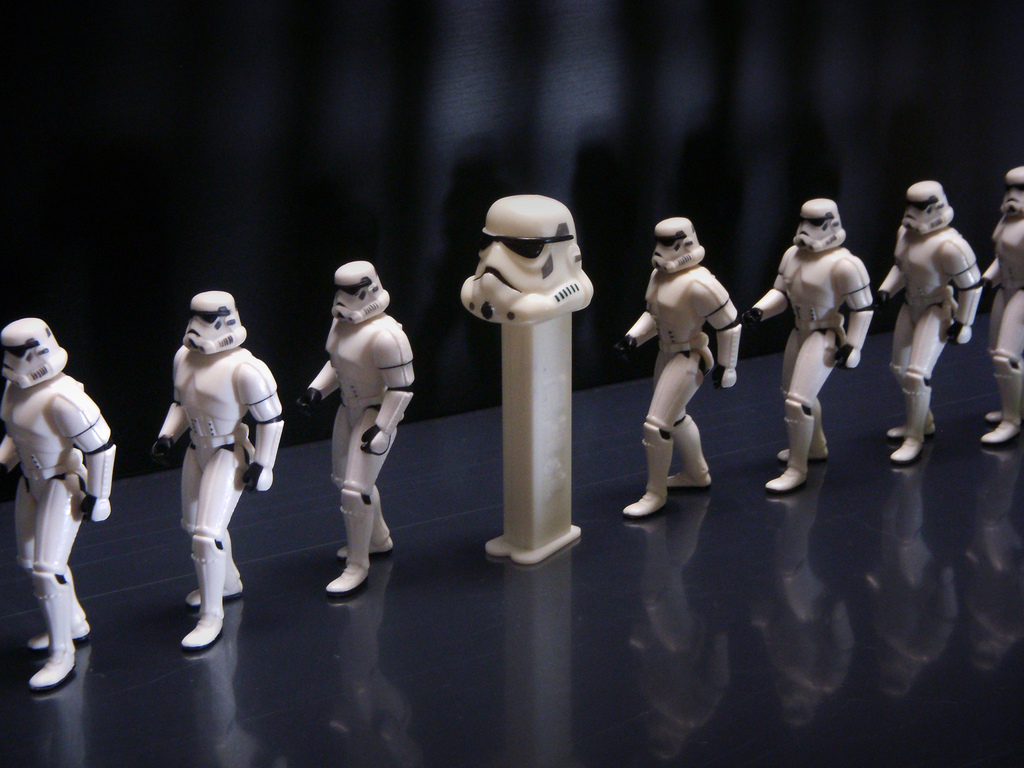 A Little Tall for a Stormtrooper